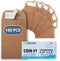 MOS #1 Coin Envelopes – 2-1/4" x 3-1/2" Brown Self-Seal Coin Envelopes #1 (120 Count) – Savings Challenge, Money Envelopes for Cash, Cash Envelope...