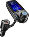 Nulaxy Wireless In-Car Bluetooth FM Transmitter Radio Adapter Car Kit W 1.8 Inch Display Supports TF/SD Card and USB Car Charger for All Smartphon...