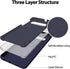 GOOSPERY Liquid Silicone Case for Samsung Galaxy S10 Plus (2019) 6.4 inch Jelly Rubber Bumper Case with Soft Microfiber Lining - Blue Navy...