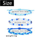 Caiyao Bohemian Beach Bead Waterproof String Bracelets Ocean Surfer Woven Braided Rope Bangle Boho Stretch Friendship Bracelets for Women Girls Je...