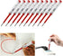 10x Mains Circuit Tester, Electric Tester Pen Screwdriver Voltage Circuit Test Pen Voltage Pen AC For Electrical Test...