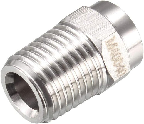 uxcell Pressure Washer Nozzle, 1/4NPT Thread Spray Tip (40 Degree, 1.2mm Orifice Diameter)...