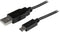 StarTech.com 3 ft Mobile Charge Sync USB to Slim Micro USB Cable - Phones & Tablets - A to Micro B M/M - Thin Micro USB Charging Cable (USBAUB3BK)...