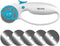 NICAPA 45mm Rotary Cutter for Fabric with Safety Lock Ergonomic Classic Comfort Loop Rotary Cutter for Crafting Sewing Quilting (Extra 5pcs 45mm R...