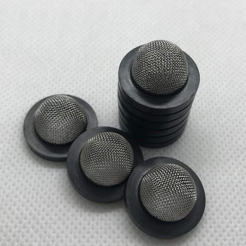 40 Pieces Hose Washers with Screen Hose Washers with Stainless Steel Filter Screen Use for 3/4 inch Garden Hose and 5/8 inch Washing Machine Conne...