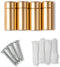 Wexel Art 1" Gold Stainless Steel Mounting Hardware for Acrylic Floating Frames (Pack of 4)...