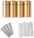 Wexel Art 1" Gold Stainless Steel Mounting Hardware for Acrylic Floating Frames (Pack of 4)...