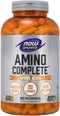 NOW Sports Nutrition, Amino Complete™, Protein Blend With 21 Aminos and B-6, 360 Veg Capsules...