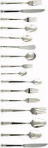 Fortessa Bistro 18/10 Stainless Steel Flatware Serving Spoon, 8.9-Inch,Silver...