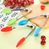 Premium Kitchen Tongs with Silicone Tip,Mini Metal Cooking Tongs 7 Inch Serving Tongs,Non-Stick,Stainless Steel,Heat Resistant Locking Cooking Ton...