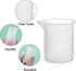 Gartful 100ml Resin Measuring Cups, 9PCS 3 oz Graduated Silicone Resin Mixing Cups, Reusable Stir and Pour Tools for Epoxy Resin, Jewelry Casting ...