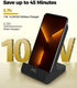 Wireless Charger YW YUWISS Wireless Phone Charger Stand 10W Max Compatible with Apple iPhone 14 13 12/12 Pro Max/ 11Pro/11Pro Max/XR/XS Max/XS/X/8...