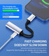 iPhone Headphone Adapter Dual Lightning Jack Dongle(2in1)Apple MFI Certified AUX Cable Splitter Audio Charge Converter for 14 13 12 11 Pro Max Min...