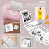 Mini Printer Sticker Thermal Printer with 3 Rolls Paper, Bluetooth Portable Phone Printer,Study Printer for Pictures, Photos, Journals, DIY, Compa...