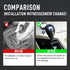 muge racing Gear Shift Knob Carbon Fiber Leather for Most Lexus ES300 GS430 IS250 LX470 RX450h Toyota Crown Corolla Camry Rav4 Prado 4Runner Highl...