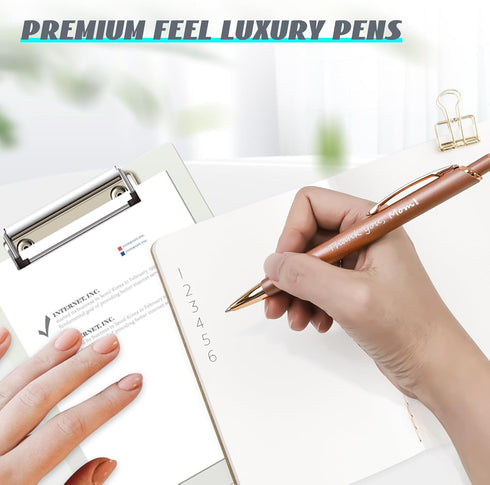 Gift set for mon,includes 2 adhesive notepads with 2 Personalized Pens,Birthday Gifts for Mom.wall-planner notepads,refrigerator notepads,Shopping...