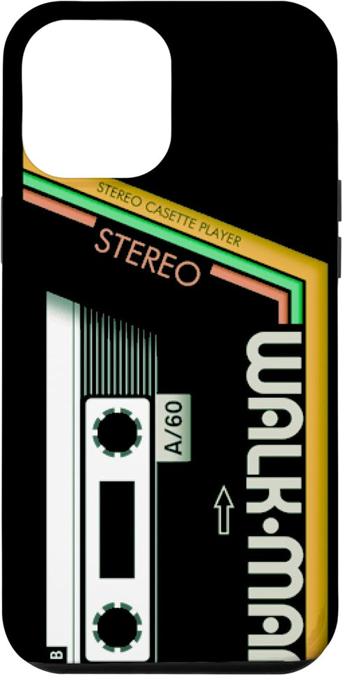 iPhone 12 Pro Max Vintage Walkman Retro 80s 90s Music Cassette Case...