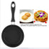 Mini Pan for One Egg, 5 inch 12cm Mini Egg Frying Pan with Handle Heat Resistant Non Stick Pot, Portable Camping Cooking Omelet Pan for Gas Stove ...