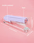 Clear Acrylic Stapler, Desktop Stapler, Office Stapler, Elegant Modern Desk Accessory for The Desk at Home, Office, or School?Purple?...