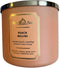 Bath and Body Works White Barn 3 Wick Scented Candle Peach Bellini with Essential Oils 14.5 Ounce...