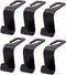 Ginsco Car Seat Headrest Hook, 4 Pack Heavy Duty ABS Auto Seat Hook Hanger Storage Organizer for Purse Coat Handbag Umbrellas, Car Accessories Uni...