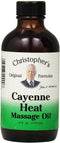 Christopher's Original Formulas Cayenne Heat Massage Oil, 4 Fluid Ounce | Warming Sensation for Muscles & Joints | Natural Comfort & Relaxation | ...