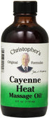 Christopher's Original Formulas Cayenne Heat Massage Oil, 4 Fluid Ounce | Warming Sensation for Muscles & Joints | Natural Comfort & Relaxation | ...