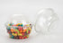 Golden Apple, 5oz-30sets Clear Plastic Cups for Ice Cream, Dessert Cups, Snack Bowl with Dome lids no Hole...
