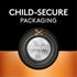 Duracell CR2032 3V Lithium Battery, Child Safety Features, 12 Count Pack, Lithium Coin Battery for Key Fob, Car Remote, Glucose Monitor, CR Lithiu...
