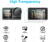 Screen and Lens Protector for DJI Osmo Action 4, Anti-Scratch 9H Ultra Clear Cover Tempered Glass LCD Display Film + Lens Protector (2 Pack) for D...