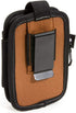 Dickies 2-Compartment Large Phone Pouch, Universal-fit Steel Clip for Tool Belt, Security Strap Over Phone, Carabiner for Quick-Clip Key Storage...