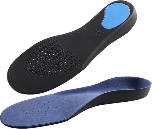 Arch Support Insoles for Women and Men Orthotic Plantar Fasciitis Pain Relief Relieve Flat Feet High Arch Foot Pain Apply to Sneakers or Work Boot...
