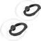 Phone Ring Holder - JCHIEN Transparent Universal Finger Grip Kickstand Cell Phone Ring Stand Holder Compatible with iPhone Samsung Smartphones 2 P...