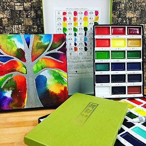 Kuretake Gansai Tambi Set Of 12...