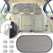 Rear Window Sunshade?2win2buy Car Sun Protector Maximum UV Protector for Rear Facing Car Seats, Passengers & Pets with Suction Cups Fit Most of Ve...