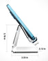 KTRIO 2Pack Acrylic Cell Phone Stand, Clear Phone Holder, Transparent Phone Stand for Desk Phone Dock Cradle Compatible with iPhone 14 13 Pro Max ...