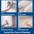 Clear Wall Protector Contact Paper, Kitchen Wall Stickers, Wall Protector Sheet for Trash Cans, Chair Bumpers, Carpet, Stove Backsplashes and Behi...