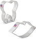 Sweet Smile/Dentist Cookie Cutters 2-Pc. Set Made in the USA by Ann Clark, Mouth, Tooth...