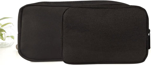 Universal Electronics/Accessories Soft Carrying Case Bag, Durable & Light-Weight,Suitable for Out-Going, Business, Travel and Cosmetics Kit (Small...