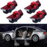 Car Led Door Logo Light Ground Courtesy Door Light Projector 4Pcs Compatible with C Class W204 C200 2008-2013 C230 C280 2008 C260 C300 2010-2014.....