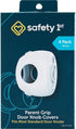 Safety 1st Parent Grip Door Knob Covers, White, One Size,4 Count (Pack of 1) (HS3260600), Packaging may vary...
