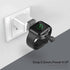 2 Pack Wireless Chargers Compatible for Apple Watch Portable USB Magnetic iWatch Charger,Travel Cordless Charger Fast Charging for Apple Watch Ser...