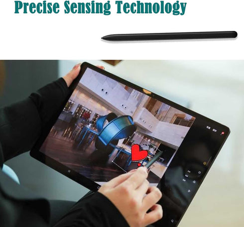 2 Pack Galaxy Tab S8 Pen Replacement for Samsung Galaxy S Pen Galaxy Tab S8,S8 Plus,S8 Ultra 4096 Levels of Pressure Sensitivity(Black)......