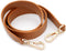 CRAFTMEMORE Bag Handle Replacement Genuine Leather Purse Strap for Handbag Tote Briefcase GL018 (Brown Strap, Gold Clasp)...