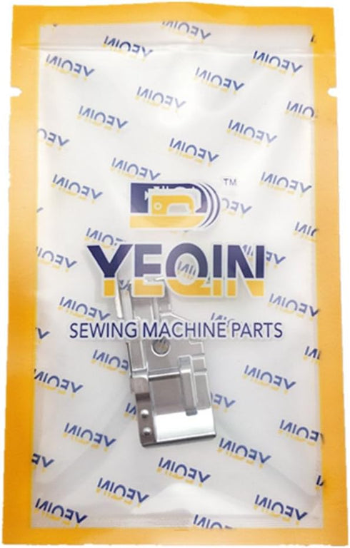 YEQIN 1/4'' Quilting Patchwork Sewing Machine Presser Foot with Edge Guide - Fits All Low Shank Snap-On Singer, Brother, Babylock, Euro-Pro, Janom...