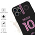 ZERMU for iPhone 14 Plus Case, Lione%l Mess%i Super Soccer Star Miam-i #10 Case Full Protection Soft Silicone TPU Shock Absorption Bumper Cover Ph...
