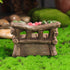 3Pcs Miniature Fairy Garden Furniture Resin Craft Mini Chair Figurine Micro Landscape DIY Ornament Fairy Garden Decor Miniature Garden Accessories...