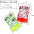 20 Pack Blood Bags for Drinks, 8.5oz Anti-Leak With Cap, Reusable Food Grade, Decoration Cups for Halloween and Christmas...