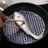 (Set of 2) Kitchen Reusable Nonstick 9-Inch Silicone Sheets, Round Steamer Mesh, Air Fryer Liner, Frying Pan, Dim Sum Pad, Baking Mat, Microwave, ...