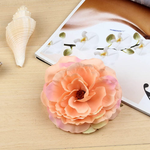 Womens Rose Flower Hair Clip Flower Brooch for Bridal Headpiece,Flamenco Dancer (Camellia 12Pcs)...